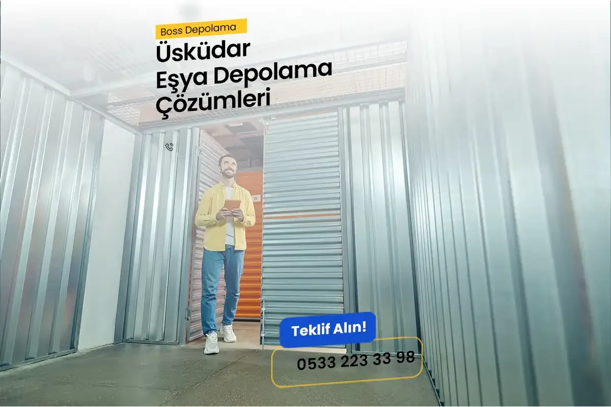 üsküdar eşya depolama